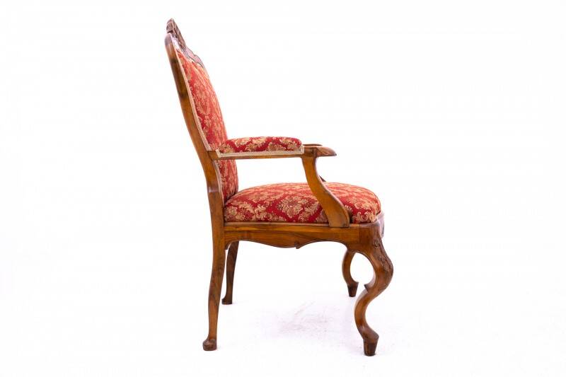Antique armchair, France, circa 1880. After renovation.