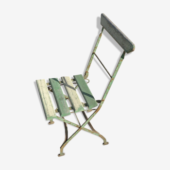 Folding garden chair