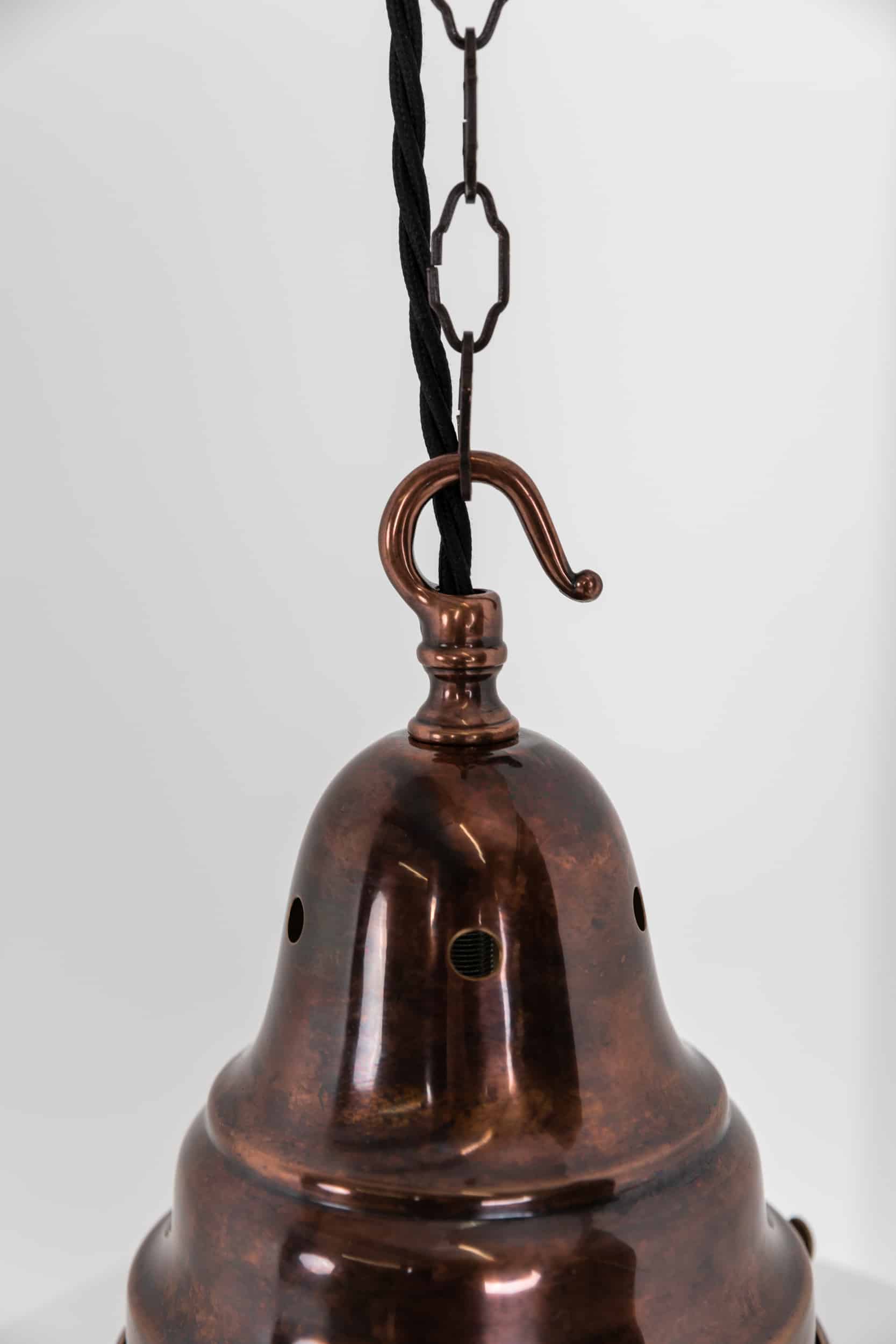 Dodecagon art deco skyscraper opaline lamp