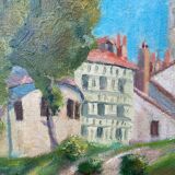 Tableau de Bayonne huile basque