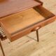 Mid-Century Teak and Rattan Nightstands by Søren Rasmussen, Denmark, 1960s,
