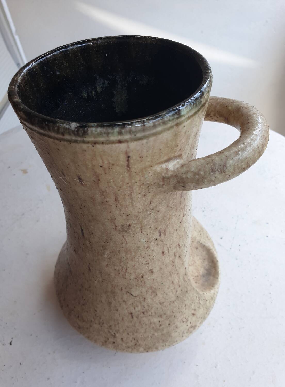 Vintage Accolay ceramic vase from the 1950s and 1960s