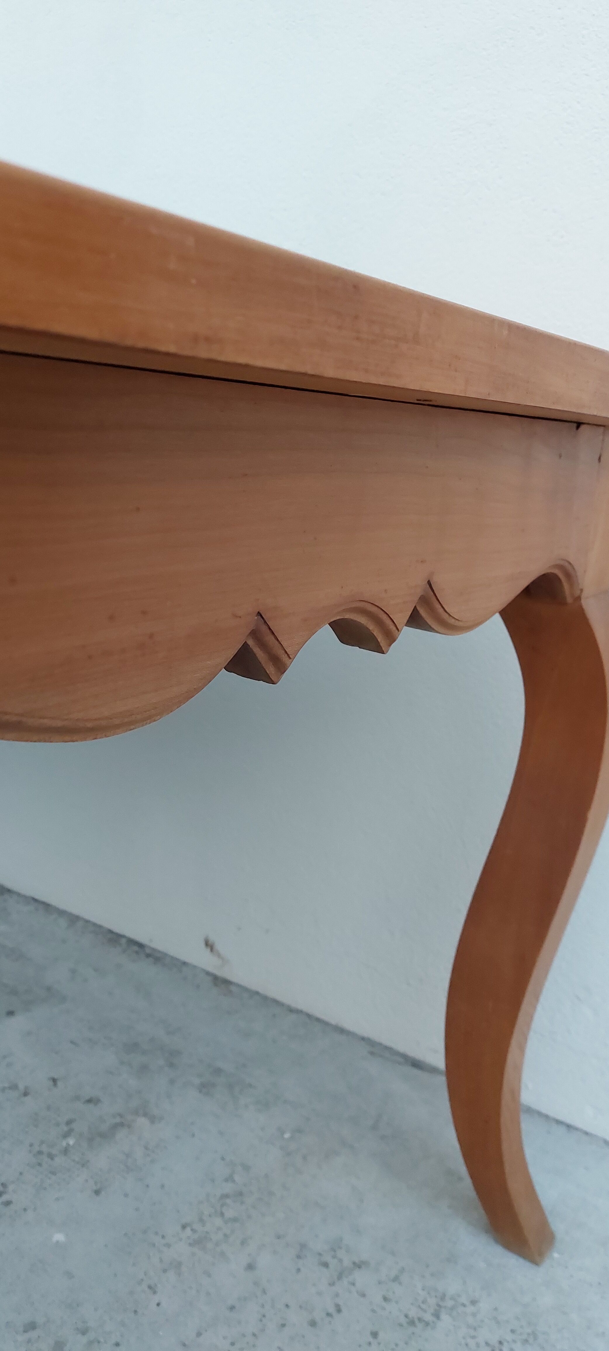 Louis XV style Farm Table in cherry wood