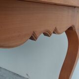 Table de ferme style Louis XV en merisier