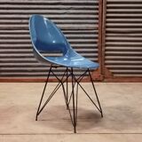 Blue chair Miroslav Navràtil for Vertex 1959