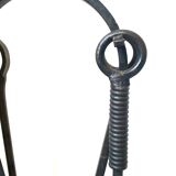 Forged iron chimney necessities circa 1950