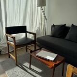 Table d'appoint vintage années 1960 en teck