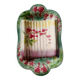 St Clément France majolica asparagus tray in slip