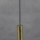 1970s Pendant Glass Light by Targetti , Italy