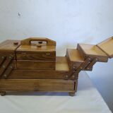 Vintage sewing basket