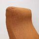 Fabric armchair Italy 1950s-1960s