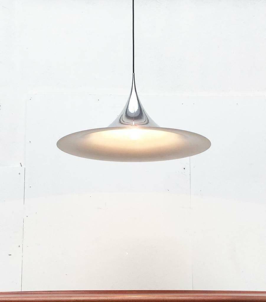 Vintage semi-suspension lamp by Bondrup & Thorup for Fog & Mørup