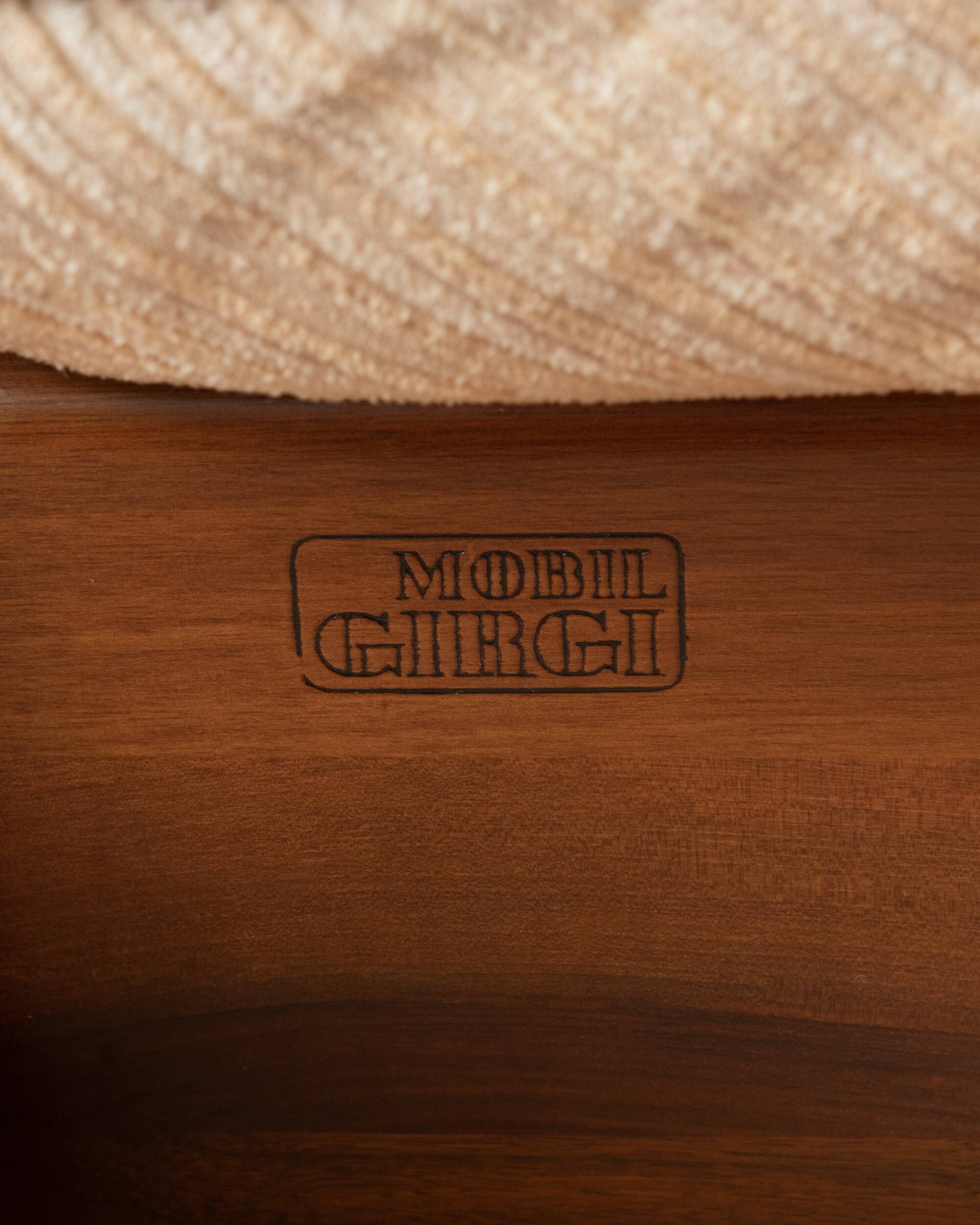 Two-seater Sofa "Sapporo" by Mario Marenco for Mobil Girgi, 1970s