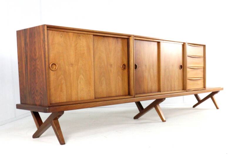 Rudolf B. Glatzel for Fristho Franeker sideboard | 240 cm - fully restored