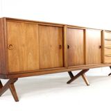 Rudolf B. Glatzel for Fristho Franeker sideboard | 240 cm - fully restored