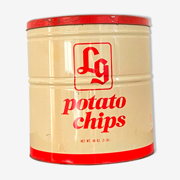Boîte chips vintage LG