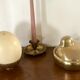 Vintage brass vacuum box-pockets