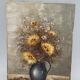 Painting on canvas Flowers Mogisse