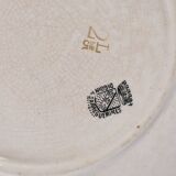 Set of 8 old talking plates - Digoin