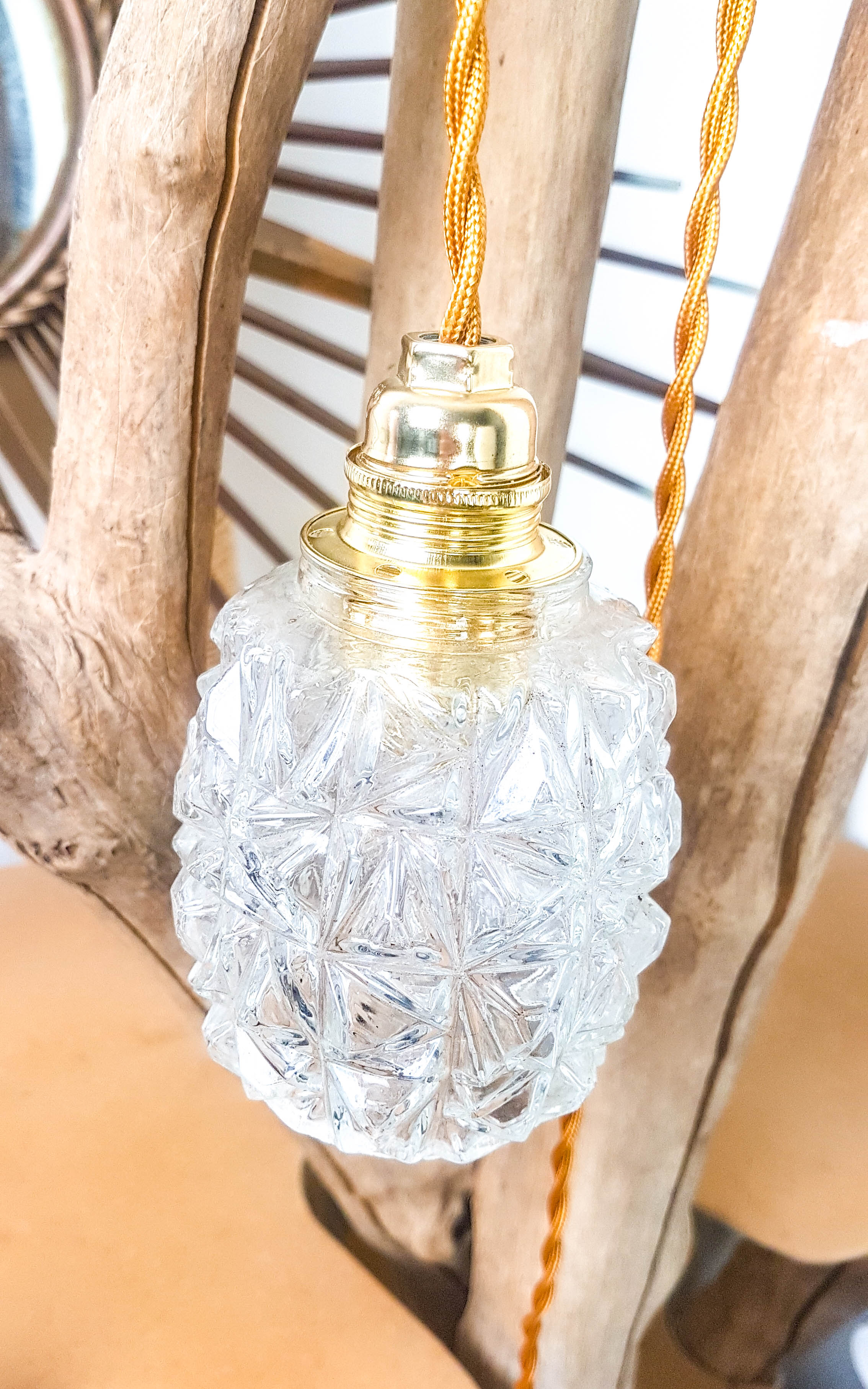 Pineapple vintage pineapple glass sweeper