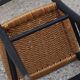 Italian black wooden chair