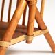 Bamboo and rattan magazine rack, Scandinavia, 1960s
