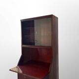 Italian wood and veneered mahogany sideboard/credenza, 1960s.