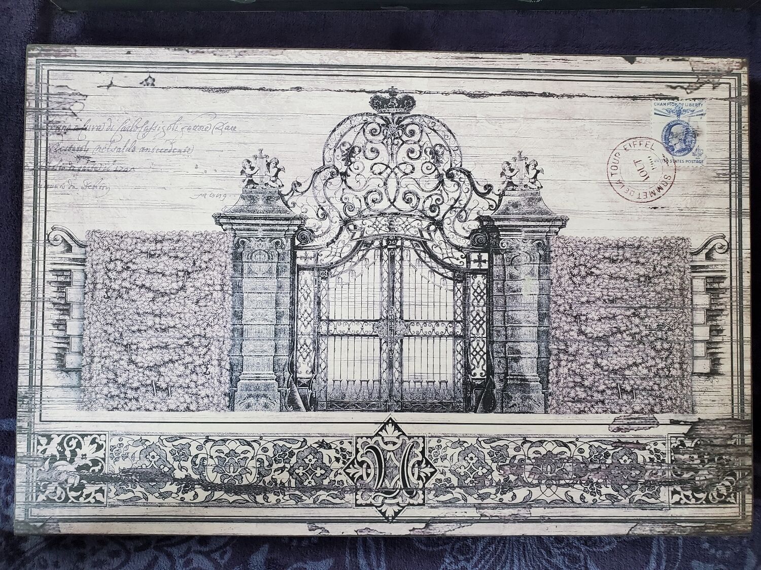 Pair of decorative panels