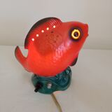 Vintage fish lamp