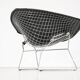 Chaise " Large Diamond " de Harry Bertoia pour Knoll, États-Unis 1952.