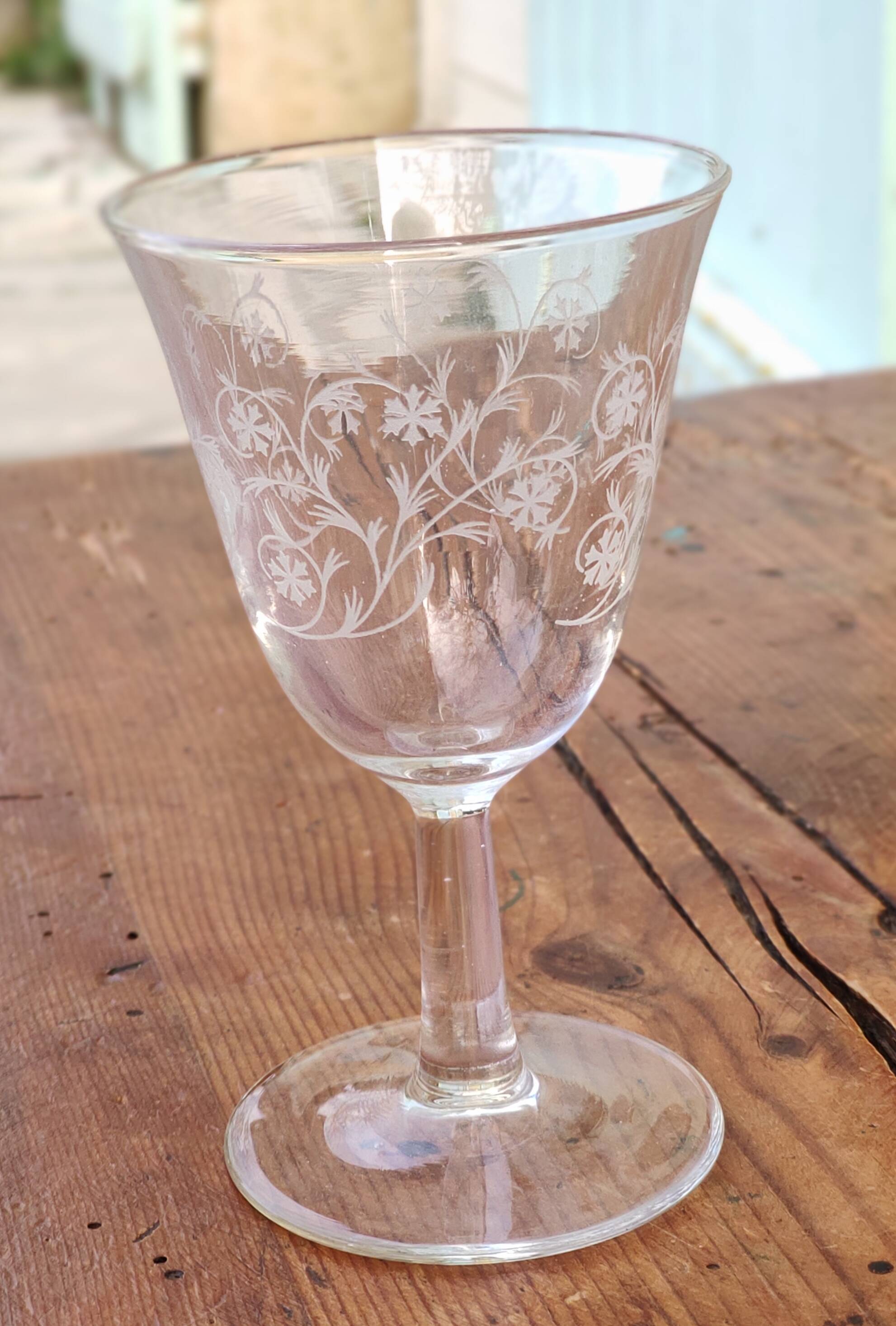 Verres à pied