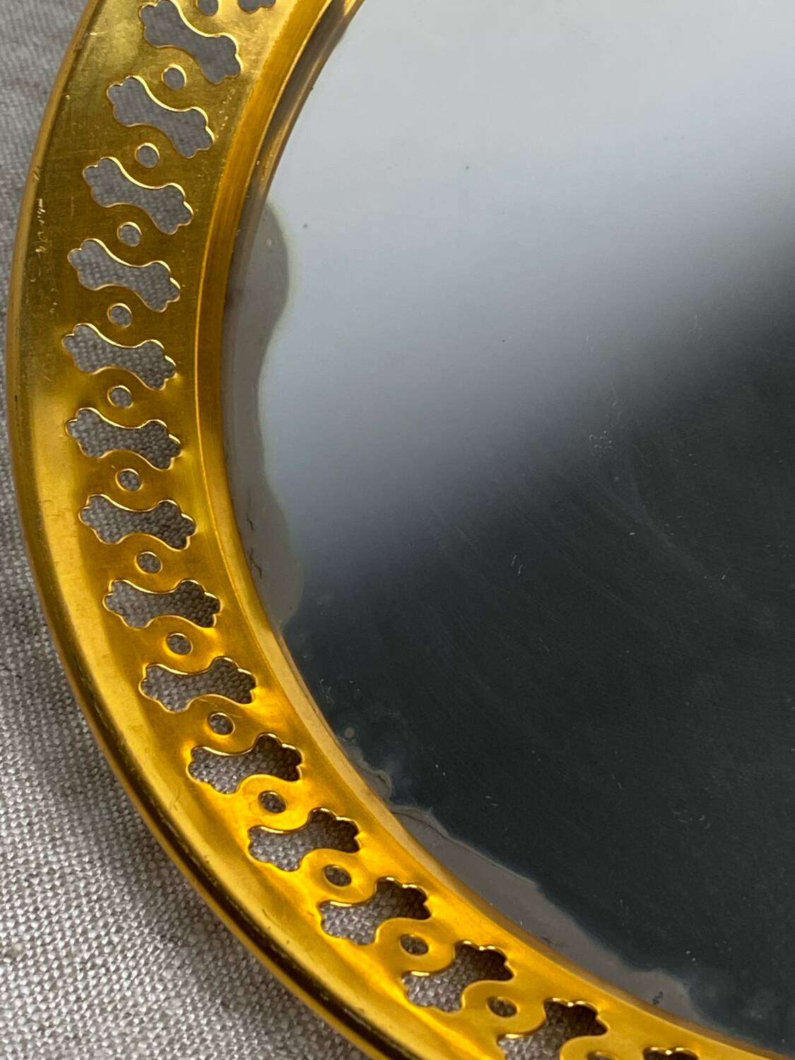 60s mirror tray, Durinox