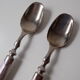 2 teaspoons silver metal