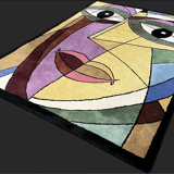 Tapis d'art d'après Pablo Picasso
