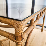 Rattan table and chairs set