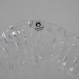 Glass vase, Swedish design, 1960s, manufacturer: Pukeberg