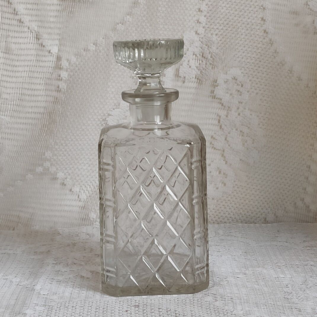 Vintage whisky decanter