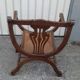 Dagobert 1900 chair in original walnut wood and canning