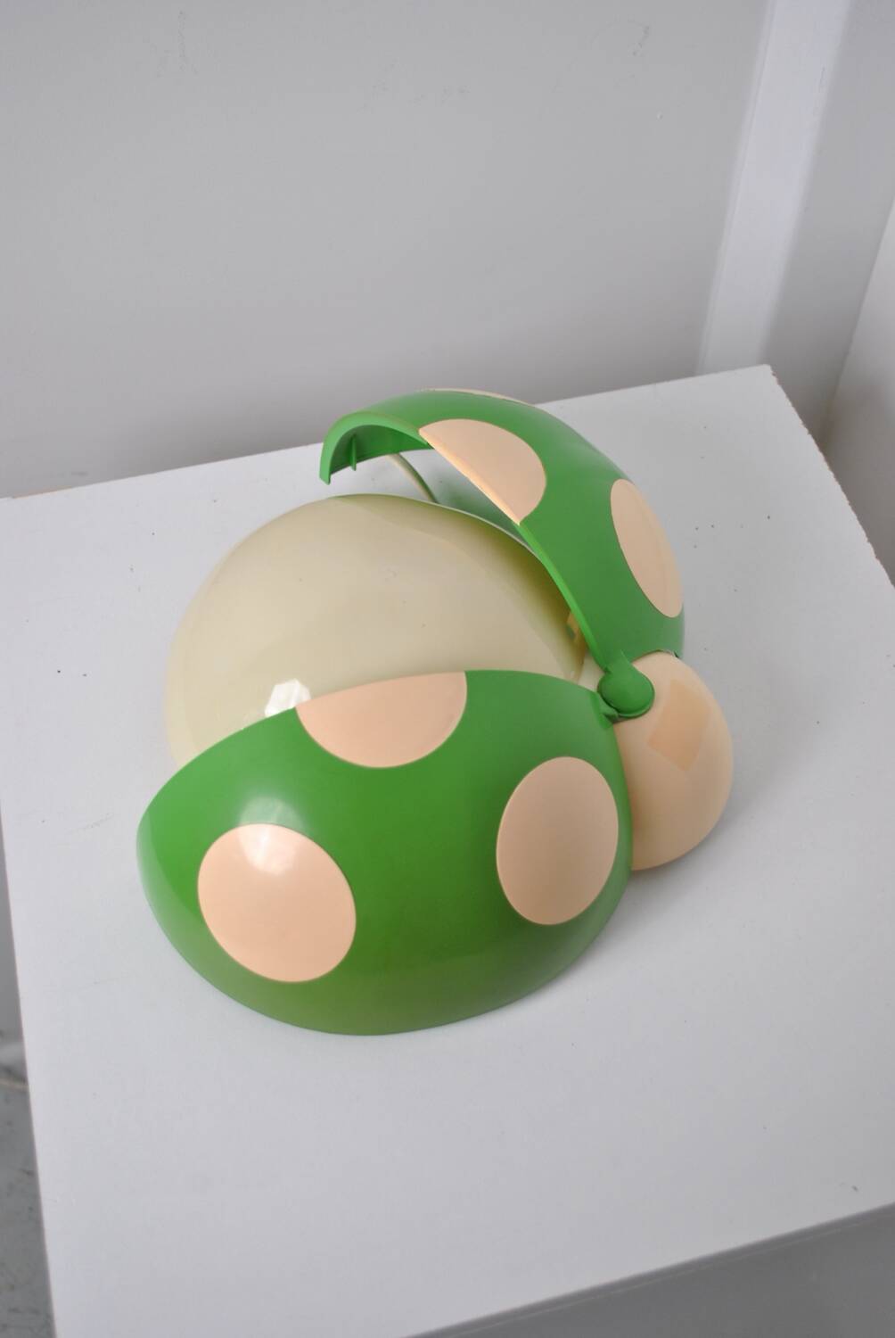 Lucinelle ladybug wall lamp by Jean-Pierre Vitrac 1979