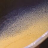 Important blue glazed ceramic vase signed by Max Idlasflag