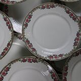 66-piece Limoges porcelain service, mid-20th century