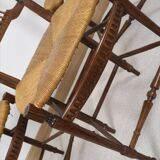 Decorative chairs, sheaf of wheat decor.
