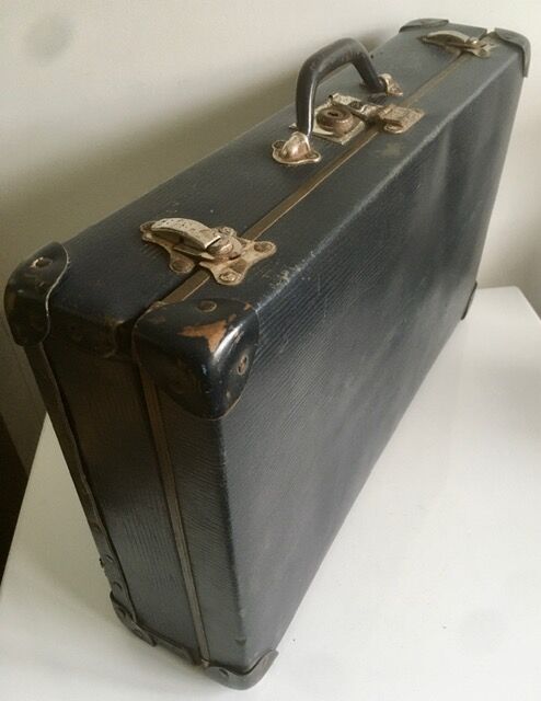 Blue vintage case