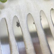 6 vintage Bakelite ivory knives France