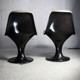 2 chaises Orbit, édition Herman Miller. Design Farner & Grunder, circa 1970.