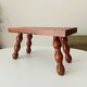 Vintage Bobbin Wood Plant Stool