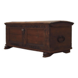 Coffre en chêne, design scandinave, XVIIIe siècle