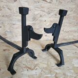 Pair of andirons