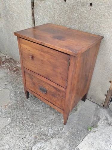 Antique Commode in Solid Wood Luigi XVI in Solid Walnut TOSCANA Late 1700s