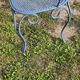 Wrought iron bench